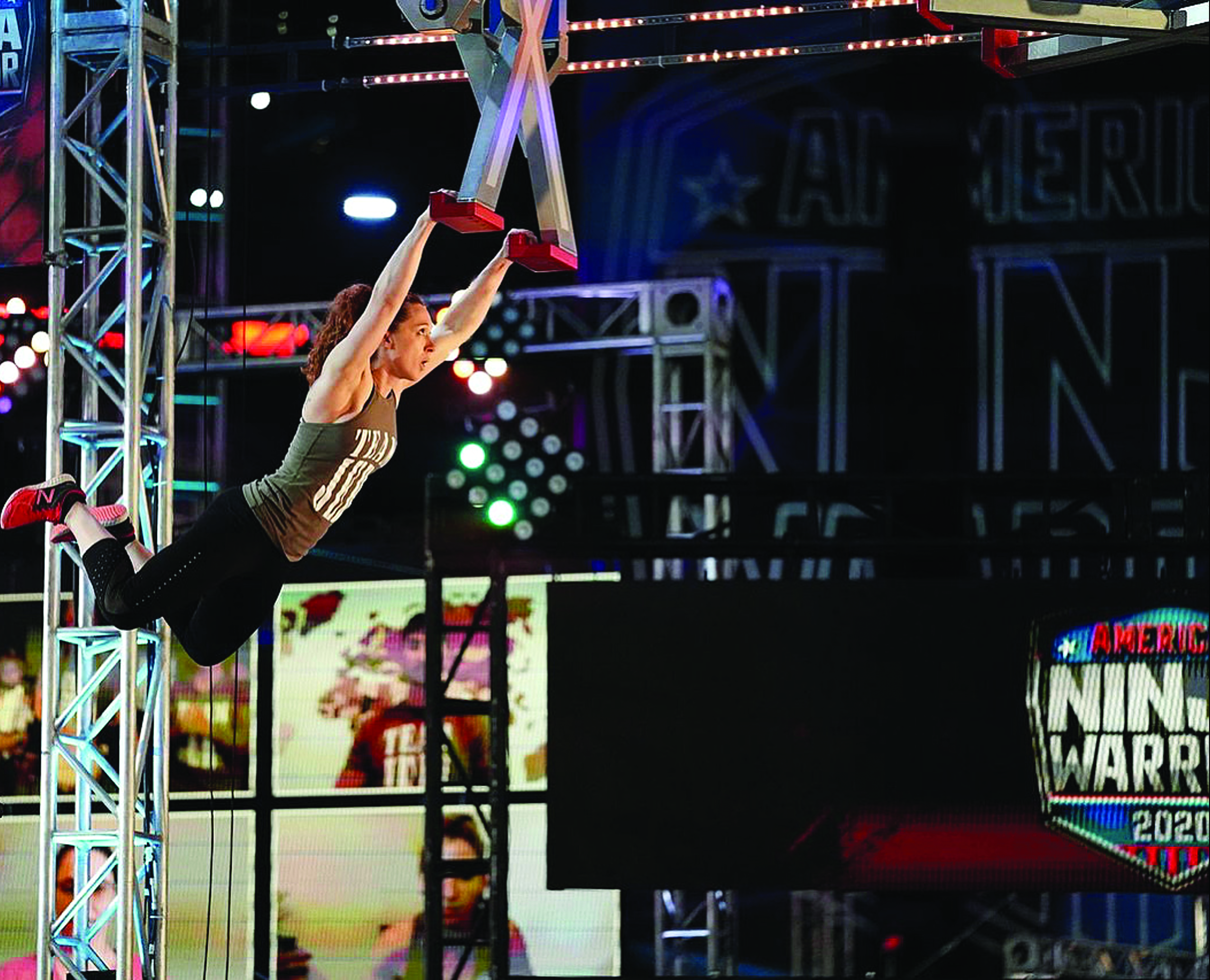 CPT Jeri D’Aurelio, Trial Defense Counsel, TDS West Region (Alaska), competes in the Finals of NBC’s American Ninja Warrior. To qualify for the finals, CPT D’Aurelio placed in the top four of all female competitors nationwide. During the finals, only one woman went further on the obstacle course.